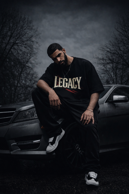 LEGACY Oversized T-Shirt – Premium 240 GSM Streetwear | Monkey Eye