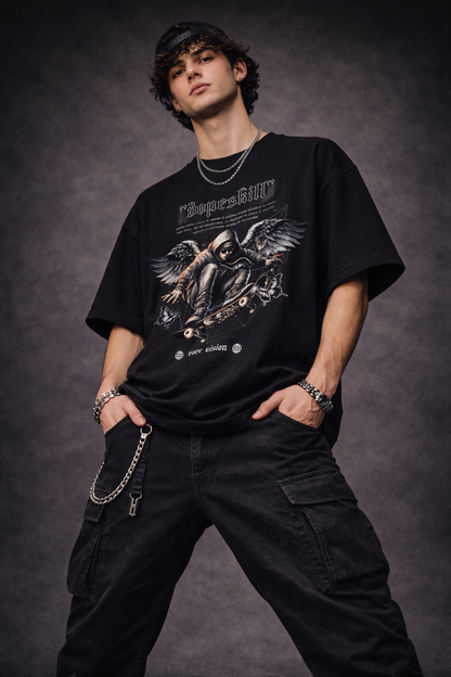 Dope Skill Graphic Tee – 240 GSM Premium Streetwear