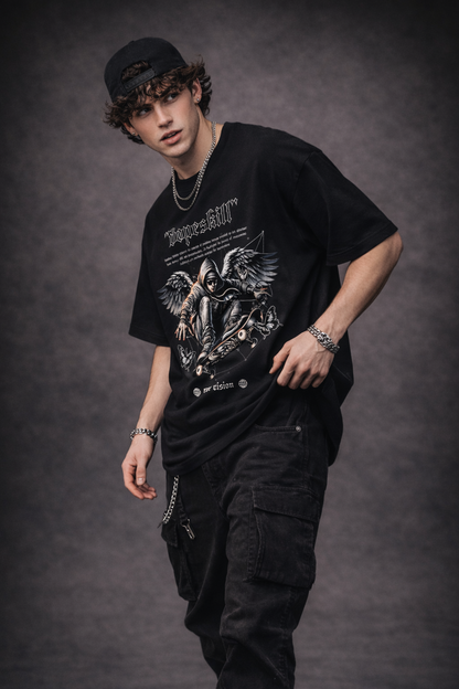 Dope Skill Graphic Tee – 240 GSM Premium Streetwear