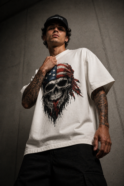 WAR WITHIN Oversized Tee – Premium 240 GSM Streetwear (Off-White)