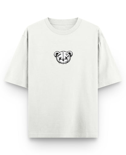 Off White Oversized T-shirt Front Design